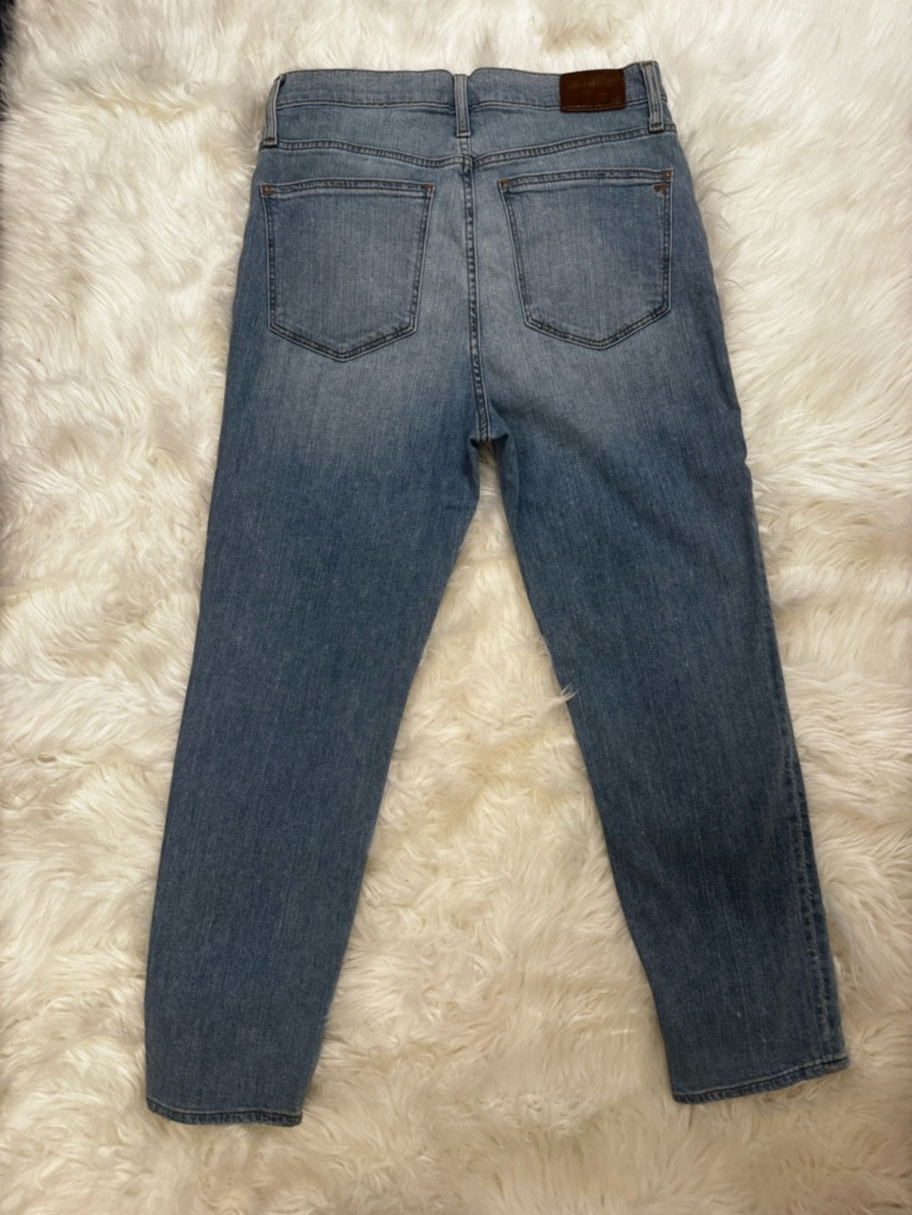 Madewell Classic Straight Jeans Light Wash High Rise Size 29 - Picture 9 of 12